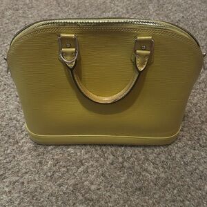 Yellow Authentic Lv Women's Handbag